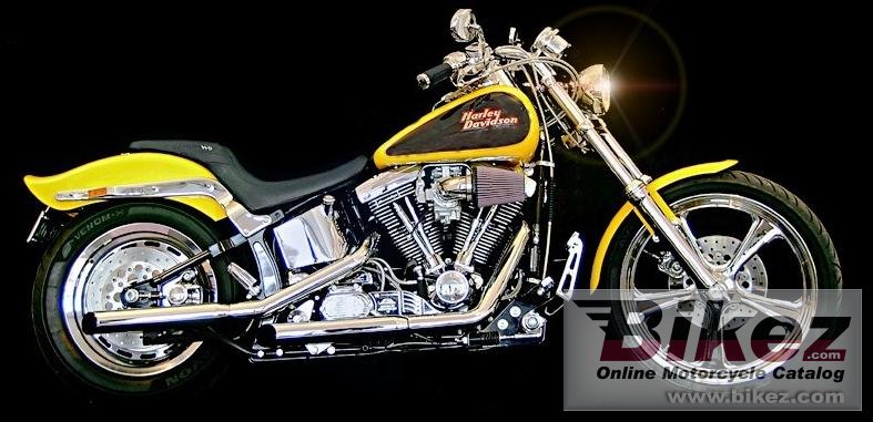 Big Lonnie Stroble softail standard picture and wallpaper from Bikez.com